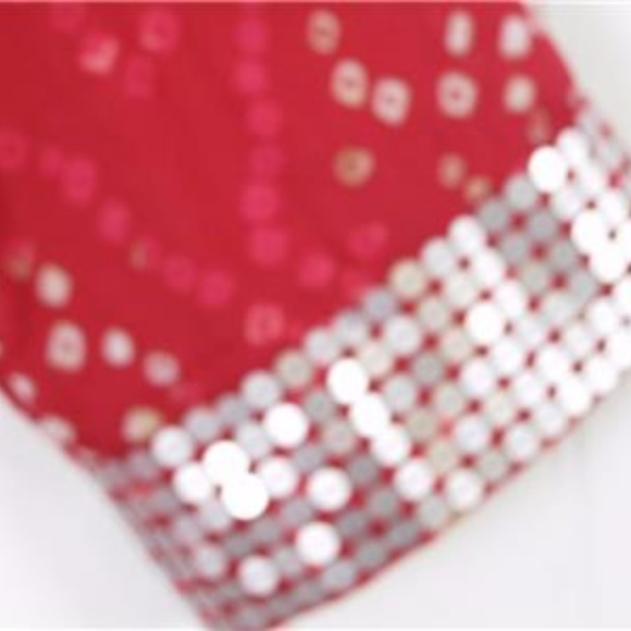 CALYPSO ST BARTH for Target Red Sequined Tunic Top - Picture 6 of 8